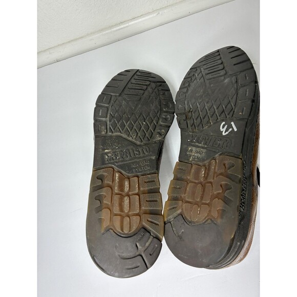 Mephisto Dribbler VTG Shoes Mens Size 13 Brown Leather Air Bag Comfort Walking